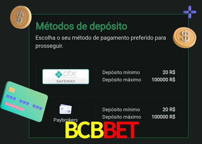O cassino BCBBETbet oferece uma grande variedade de métodos de pagamento