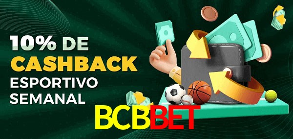 10% de bônus de cashback na BCBBET
