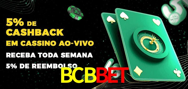 Promoções do cassino ao Vivo BCBBET